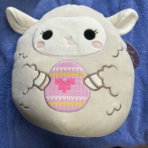 Squishmallows Sophie the Lamb 10” Easter Edition with Egg Stuffed Plush
